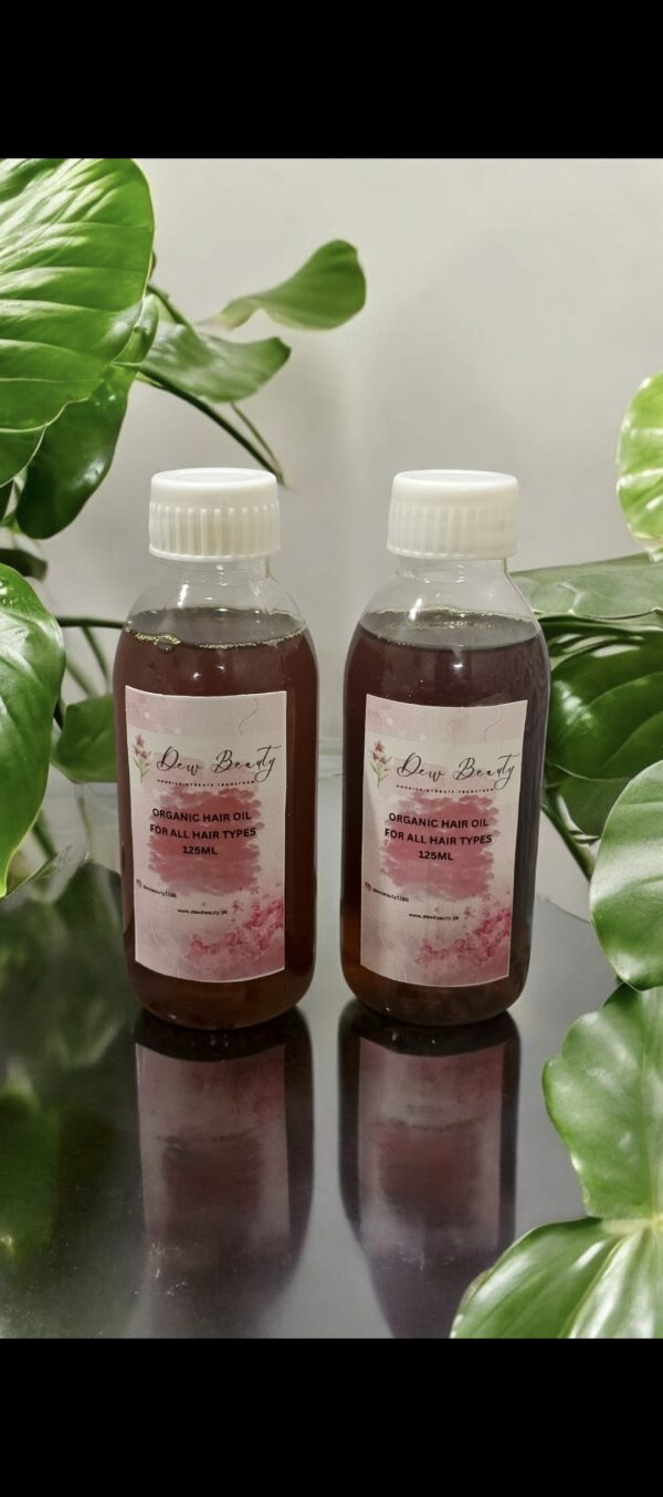 DEW BEAUTY'S ORGANIC HAIR OIL - Image 4