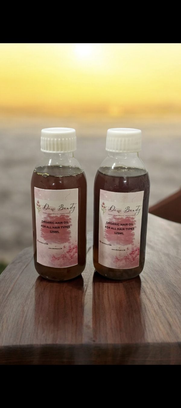 DEW BEAUTY'S ORGANIC HAIR OIL - Image 3