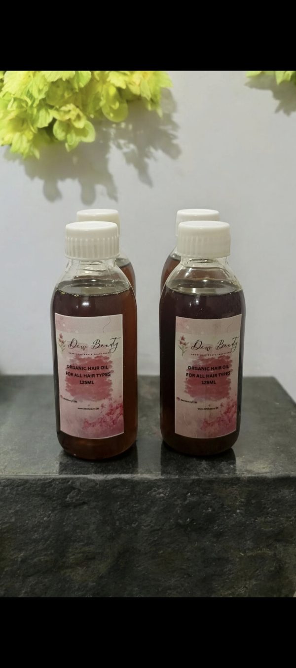 DEW BEAUTY'S ORGANIC HAIR OIL - Image 2